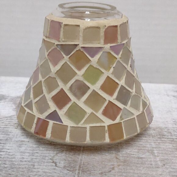 Small Yankee Mosaic Tiles Candle Shade.    Y1 - Picture 1 of 6